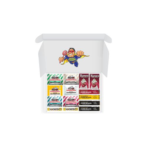 Bild von Sore Throat Soothing Lozenges Hero Box