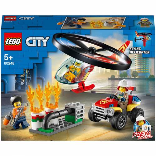 Bild von Lego City: Fire Helicopter Response Building Set (60248)-unisex
