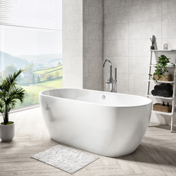 Bild von Freestanding Double Ended Bath 1550 x 745mm – Lisbon