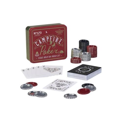 Bild von Gentlemen’s Hardware – Texas Holdem Poker Set – White/Black