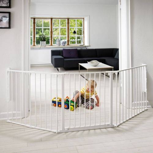 Bild von Babydan Large Configure Baby Safety Gate – White (90 – 223cm)