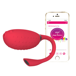 Bild von Egg Vibrator Magic Motion Fugu Red