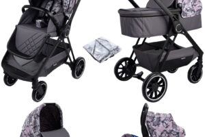 Bild von My Babiie MB250 *MAWMA by Nicole Snooki Polizzi* Victoria Travel System – Pink Camo