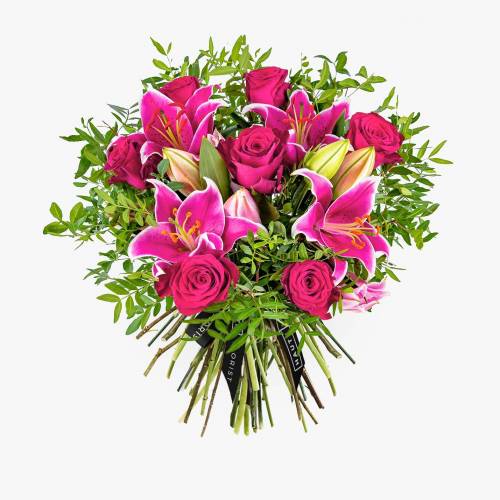 Bild von Haute Florist Rose & Oriental Lily