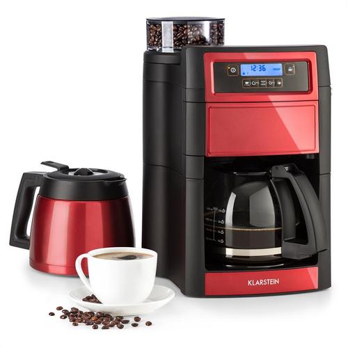 Bild von Aromatica II Duo Coffee Machine, Built-in Grinder, 1.25 l Red