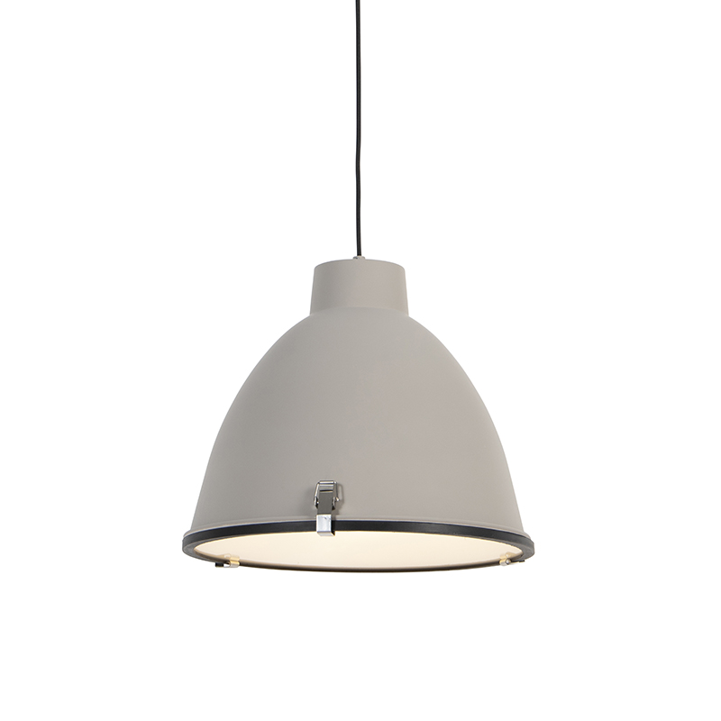 Bild von QAZQA Industrial Pendant Lamp 38cm Brown – Anteros